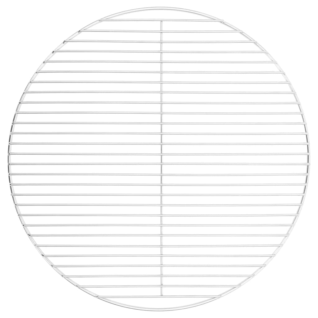 VidaXL Grillrost rund ø54 cm Edelstahl 304
