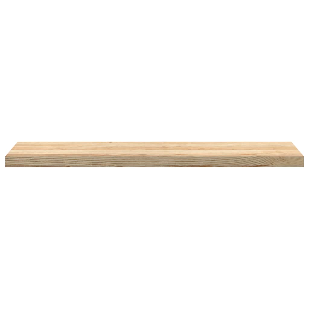 Vidaxl vensterbanken 2 st onbehandeld 110x30x2 cm massief eikenhout