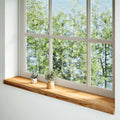 Vidaxl vensterbanken 2 st 160x20x2 cm massief eikenhout lichtbruin