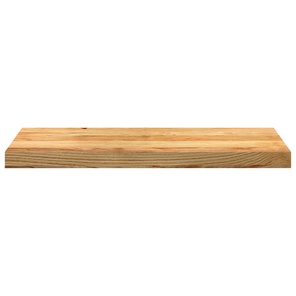 Vidaxl vensterbanken 2 st 70x25x2 cm massief eikenhout lichtbruin