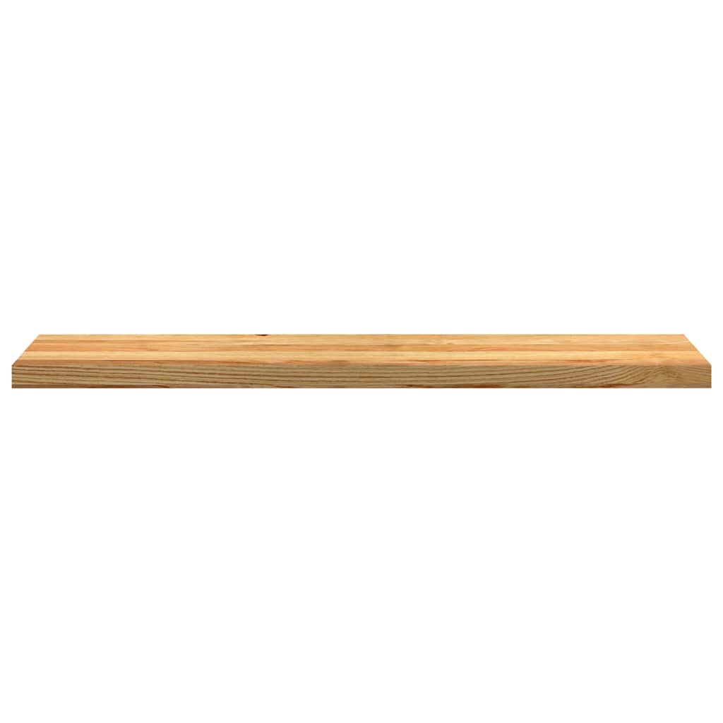 Vidaxl vensterbanken 2 st 120x30x2 cm massief eikenhout lichtbruin