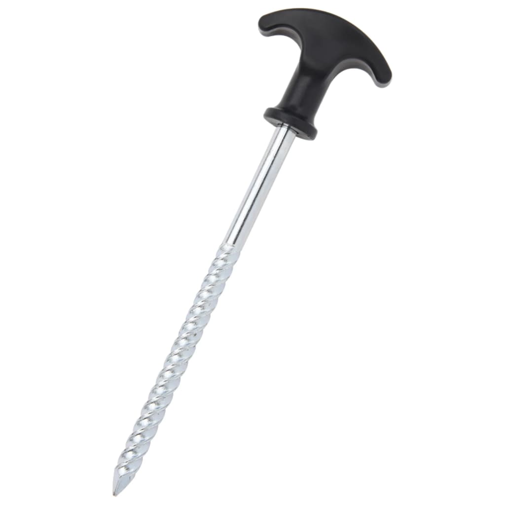 Vidaxl tentharingen 24 st ø7 mm 17 cm gegalvaniseerd staal