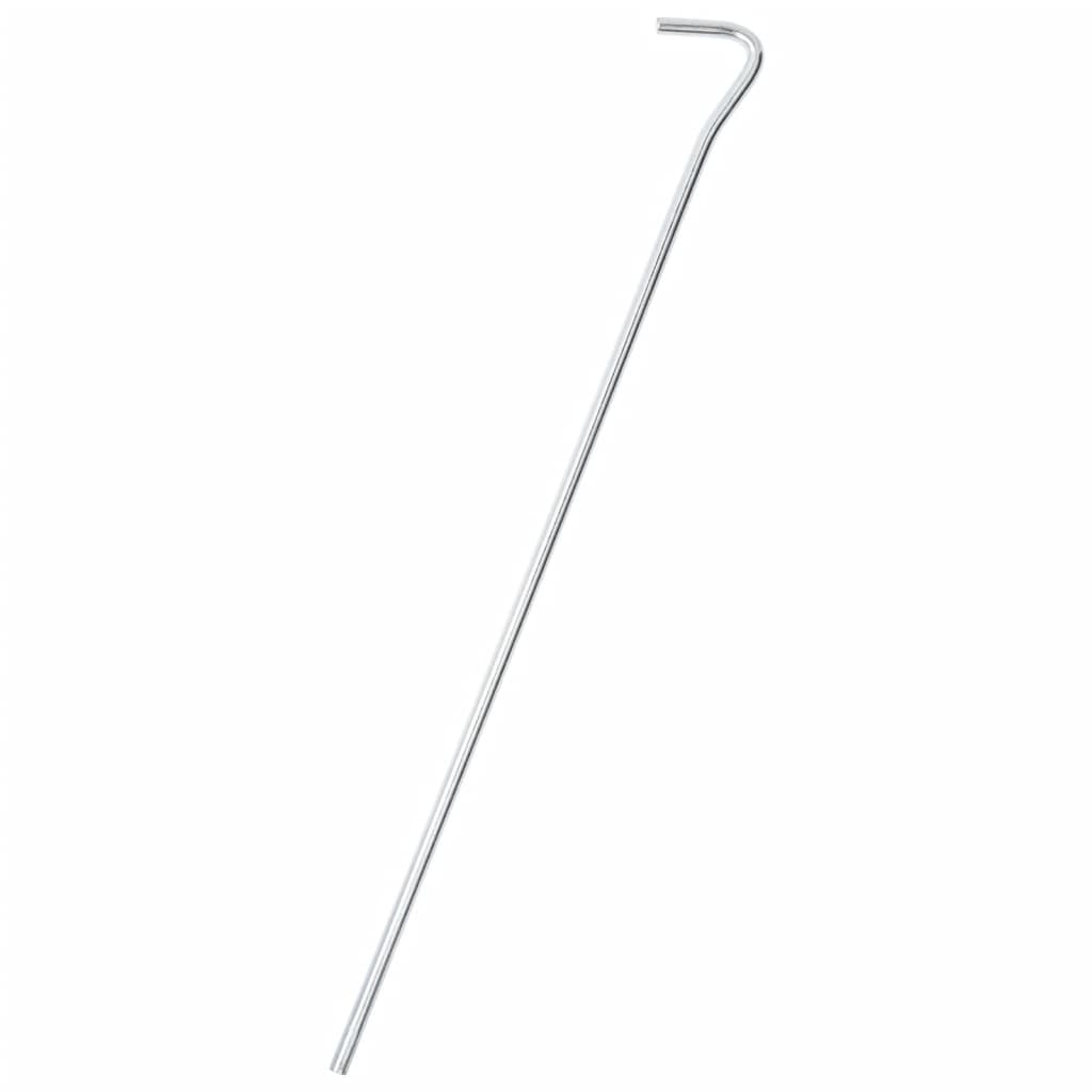 VidaXL Zeltnägel, 50 Stück, ø7 mm, 30 cm, verzinkter Stahl
