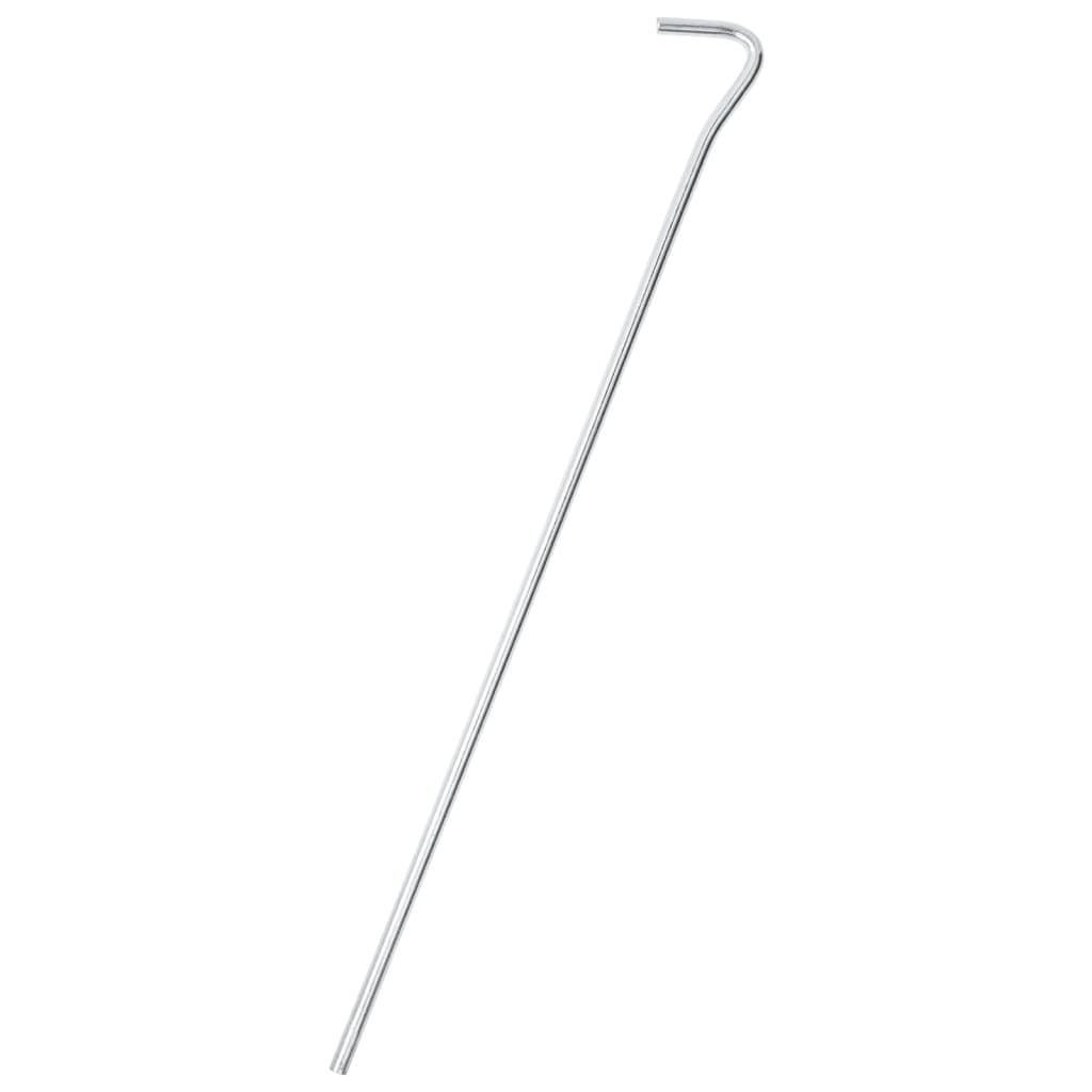 VidaXL Heringe, 25 Stück, ø7 mm, 30 cm, verzinkter Stahl