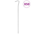 VidaXL Heringe, 50 Stück, ø4 mm, 23 cm, verzinkter Stahl