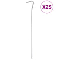 Vidaxl tentharingen 25 st ø4 mm 23 cm gegalvaniseerd staal