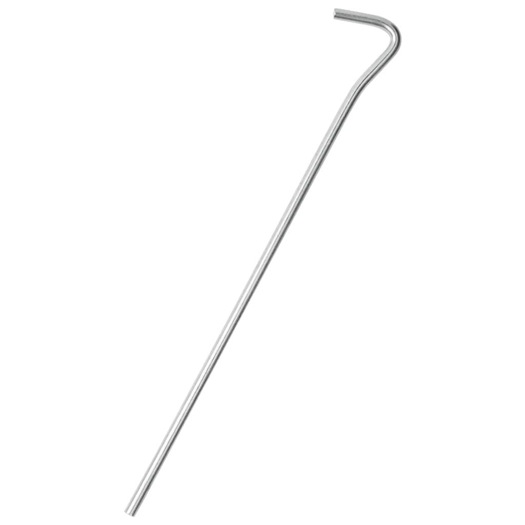 VidaXL Zeltnägel, 50 Stück, ø5 mm, 23 cm, verzinkter Stahl