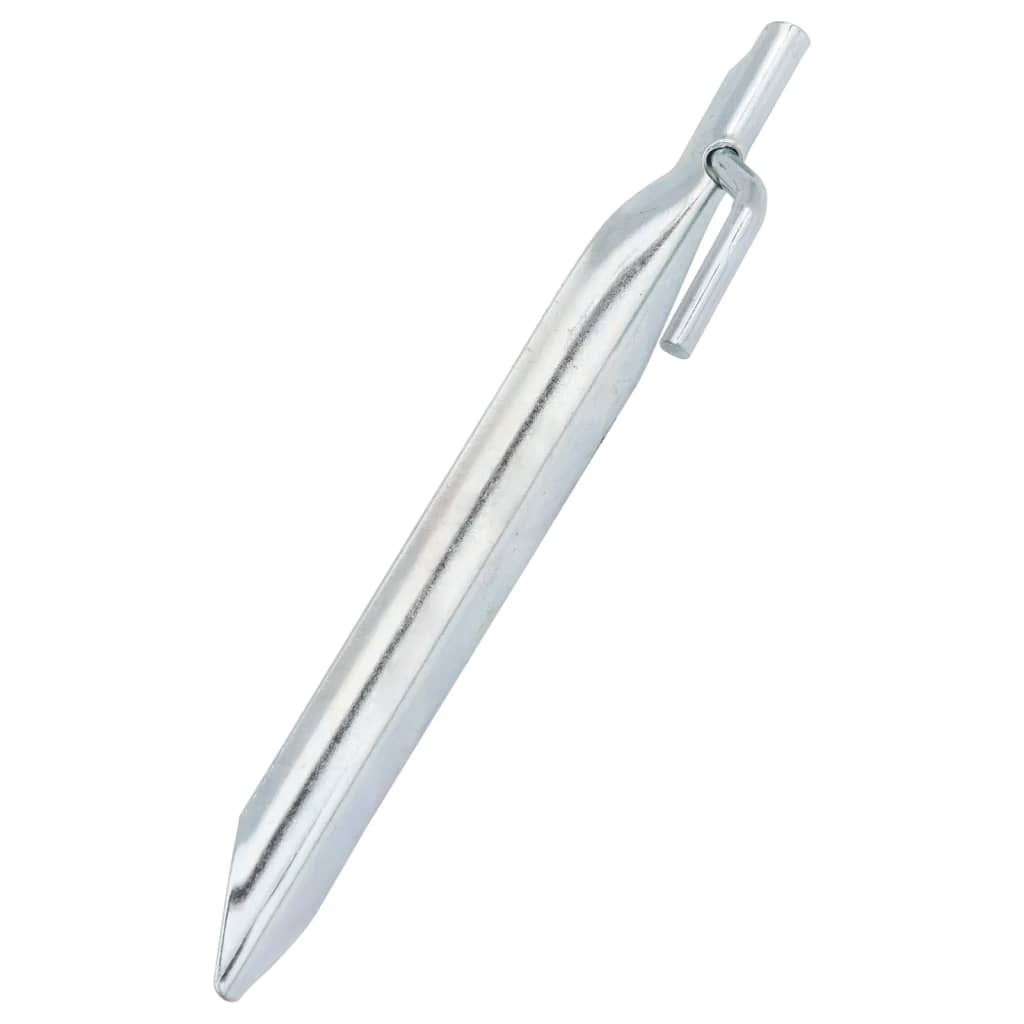 VidaXL Zeltnägel, 24 Stück, V-förmig, ø20 mm, 17 cm, verzinkter Stahl