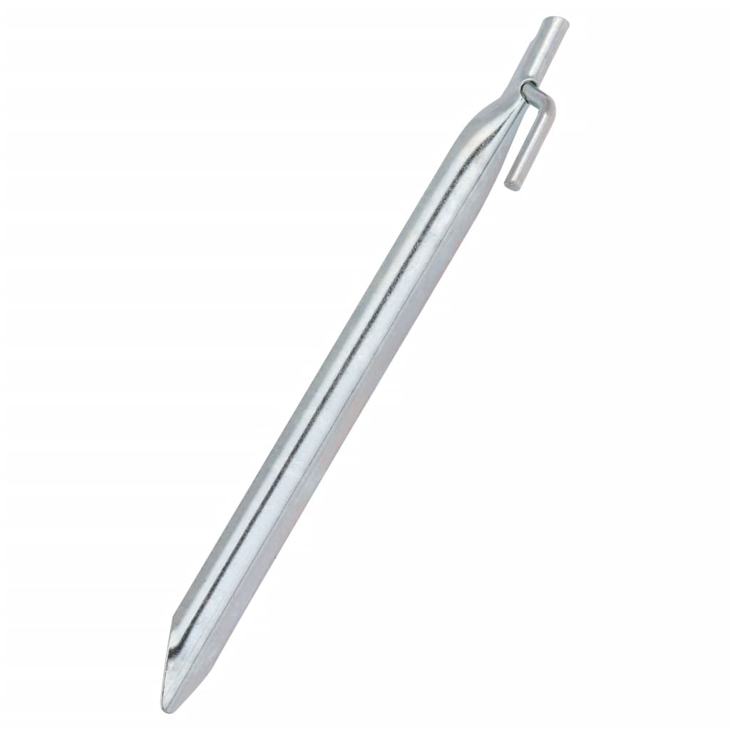 VidaXL Zeltnägel, 24 Stück, V-förmig, ø20 mm, 24 cm, verzinkter Stahl