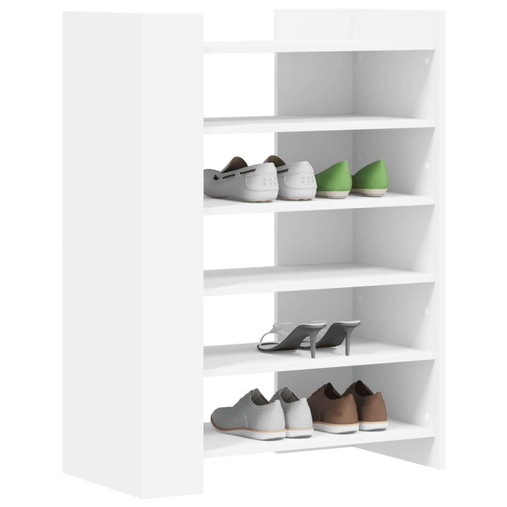 Vidaxl Schuhschrank 74,5x37,5x100 cm verarbeitetes Holz weiß