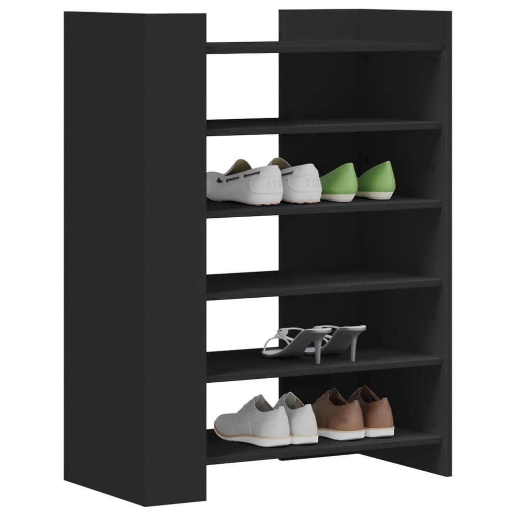 Vidaxx Schuhschrank 74,5x37,5x100 cm sauber geschnittenes Holzschwarz