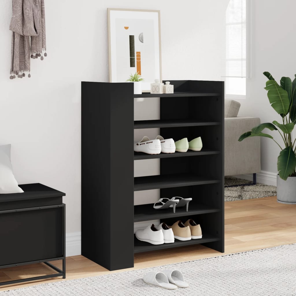 Vidaxx Schuhschrank 74,5x37,5x100 cm sauber geschnittenes Holzschwarz