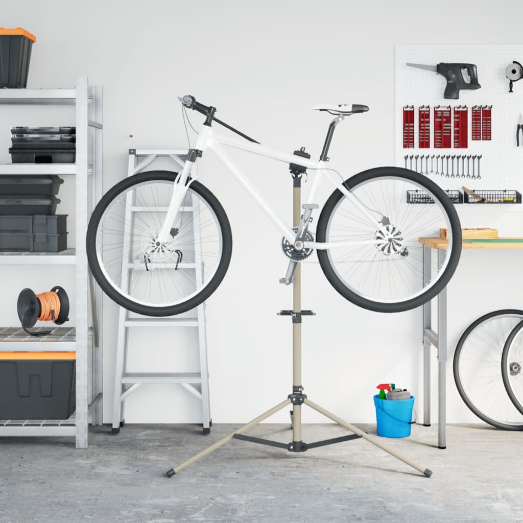 VIDAXL BIKE STANDARDEM FALTBLICH 120-165 cm Aluminium Reparatur