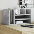 VidaXL Schreibtisch Organizer 44,5x24x25 cm verarbeiteter Holzbetonlijs
