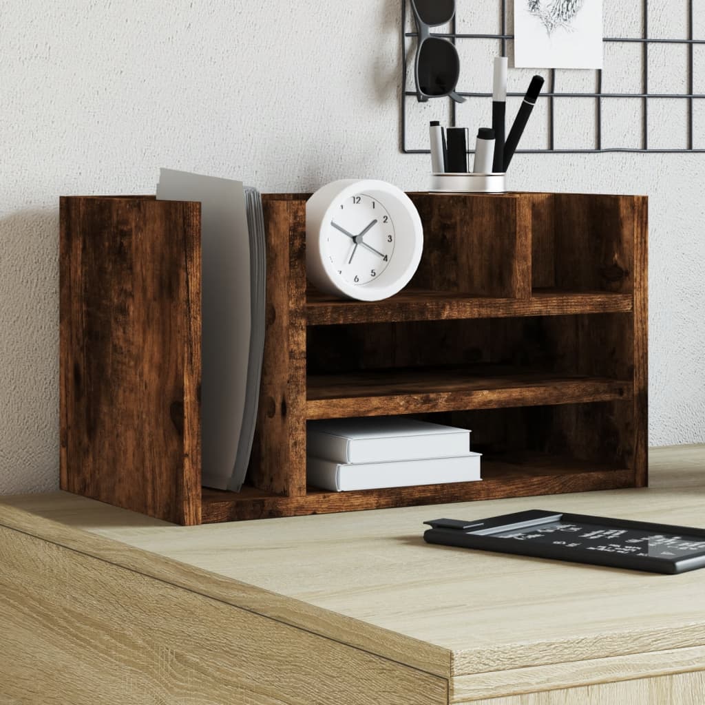 VidaXL Schreibtisch-Organizer 44,5 x 24 x 25 cm aus Holz