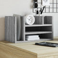 Vidaxx Schreibtisch Organizer 44,5x24x25 cm verarbeiteter Holzgrau Sonoma Eiche