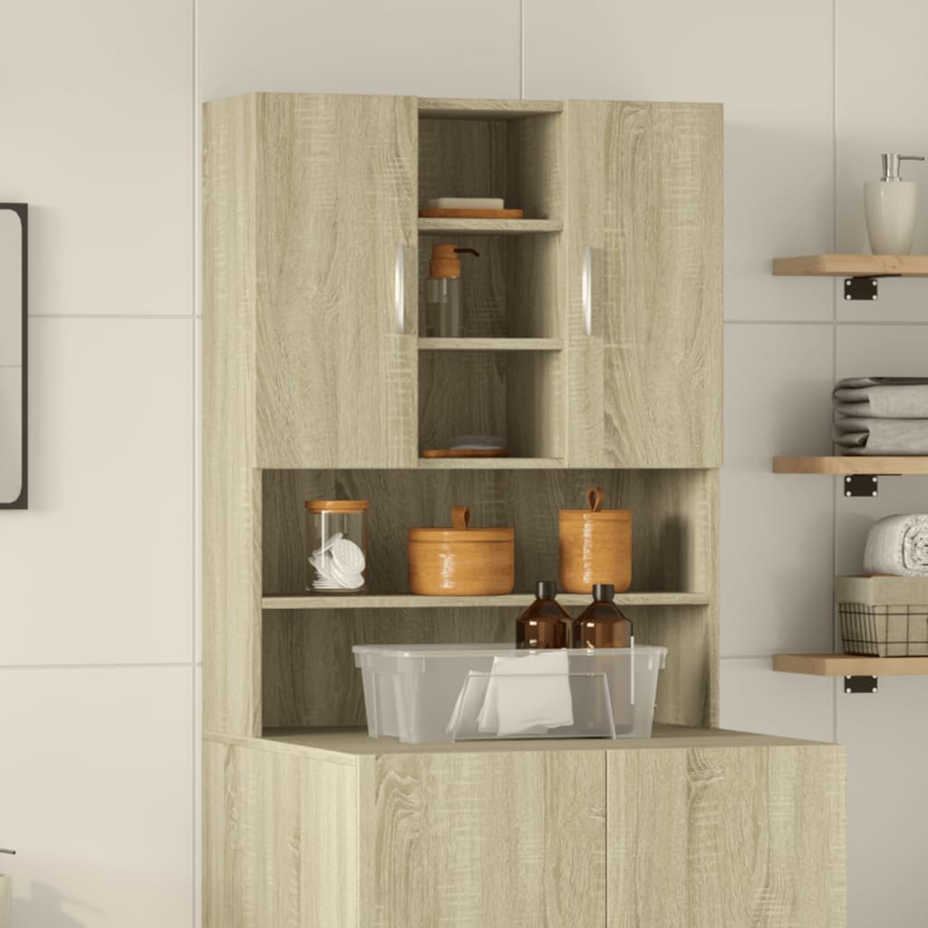VIDAXL Waschmaschinenbox 70,5 x 24 x 90 cm Sonoma EAK - Gekühlt