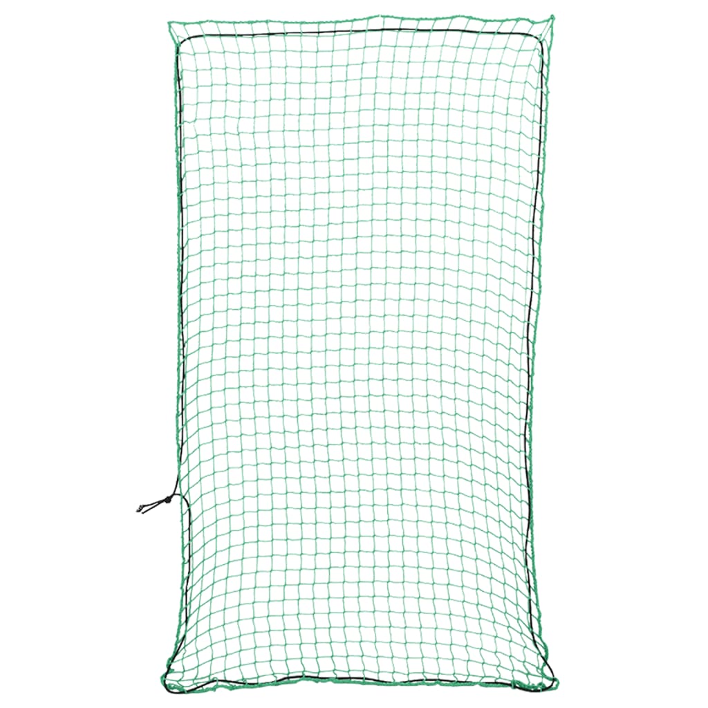 VidaXL Anhängernetz, elastisches Seil, 2,7 x 1,5 m, Polypropylen, Grün