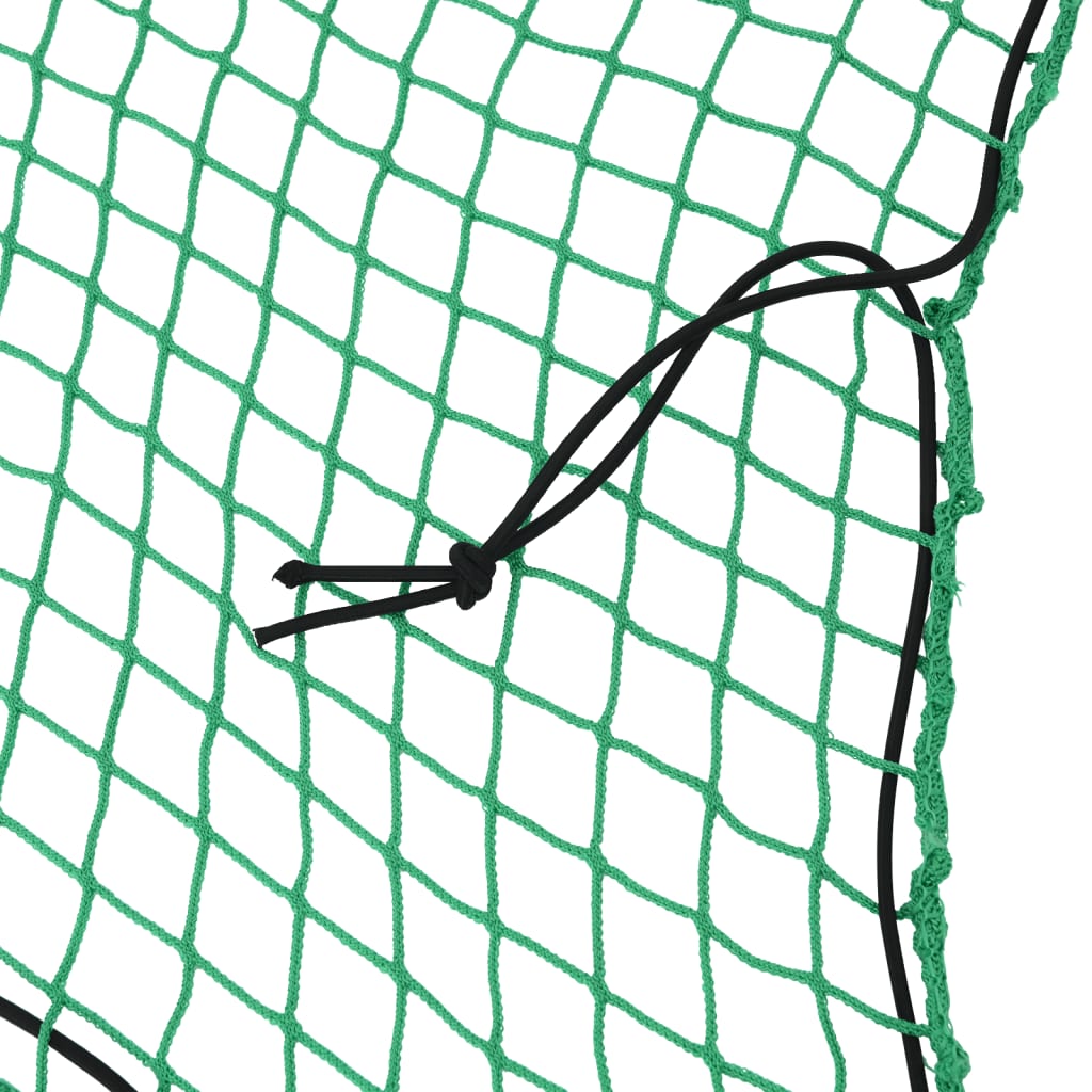 VidaXL Anhängernetz, elastisches Seil, 3 x 1,65 m, Polypropylen, Grün
