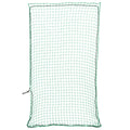 Vidaxl aanhangwagennet elastisch touw 4x2,5 m polypropeen groen