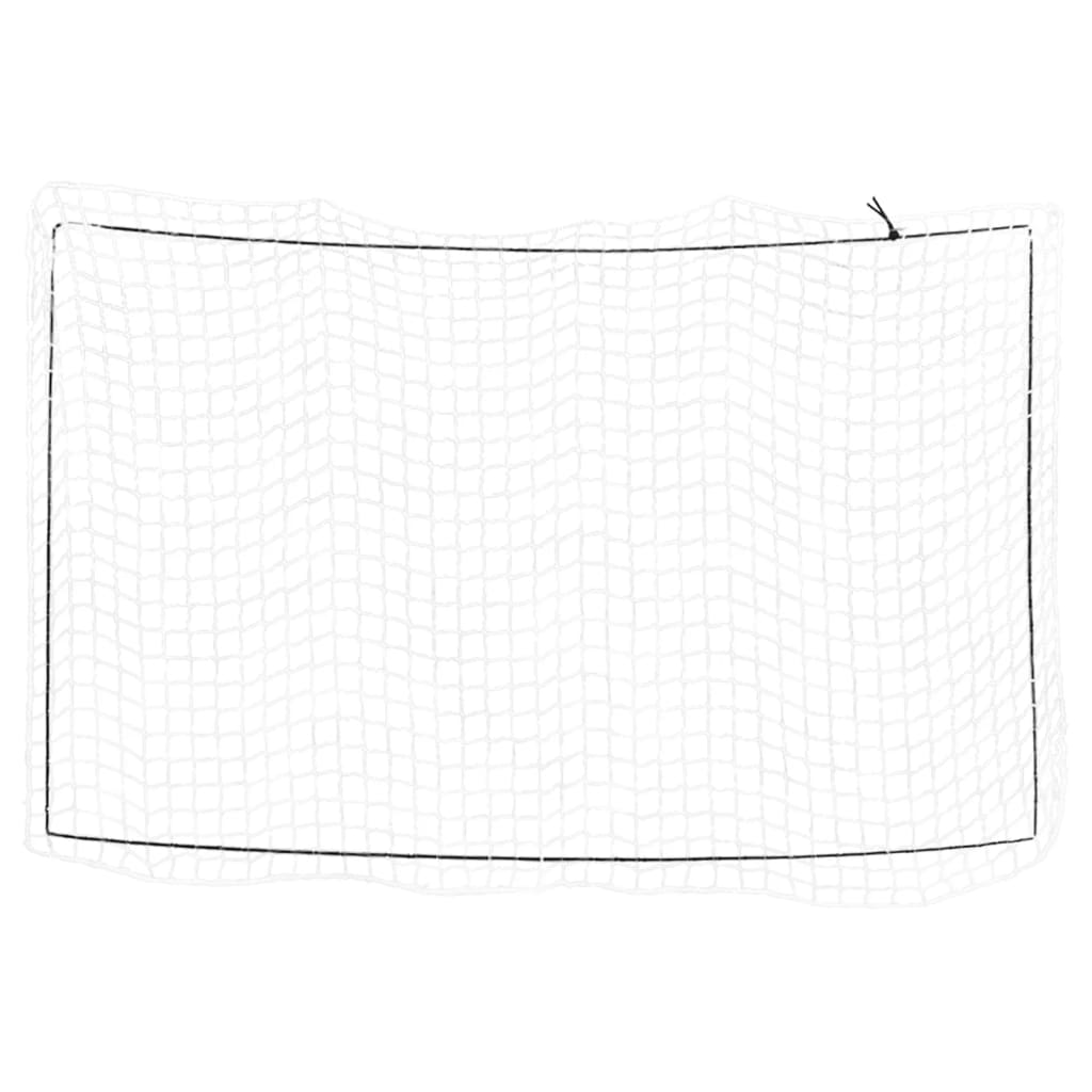 VidaXL Anhängernetz, elastisches Seil, 4 x 2,5 m, Polypropylen, Weiß
