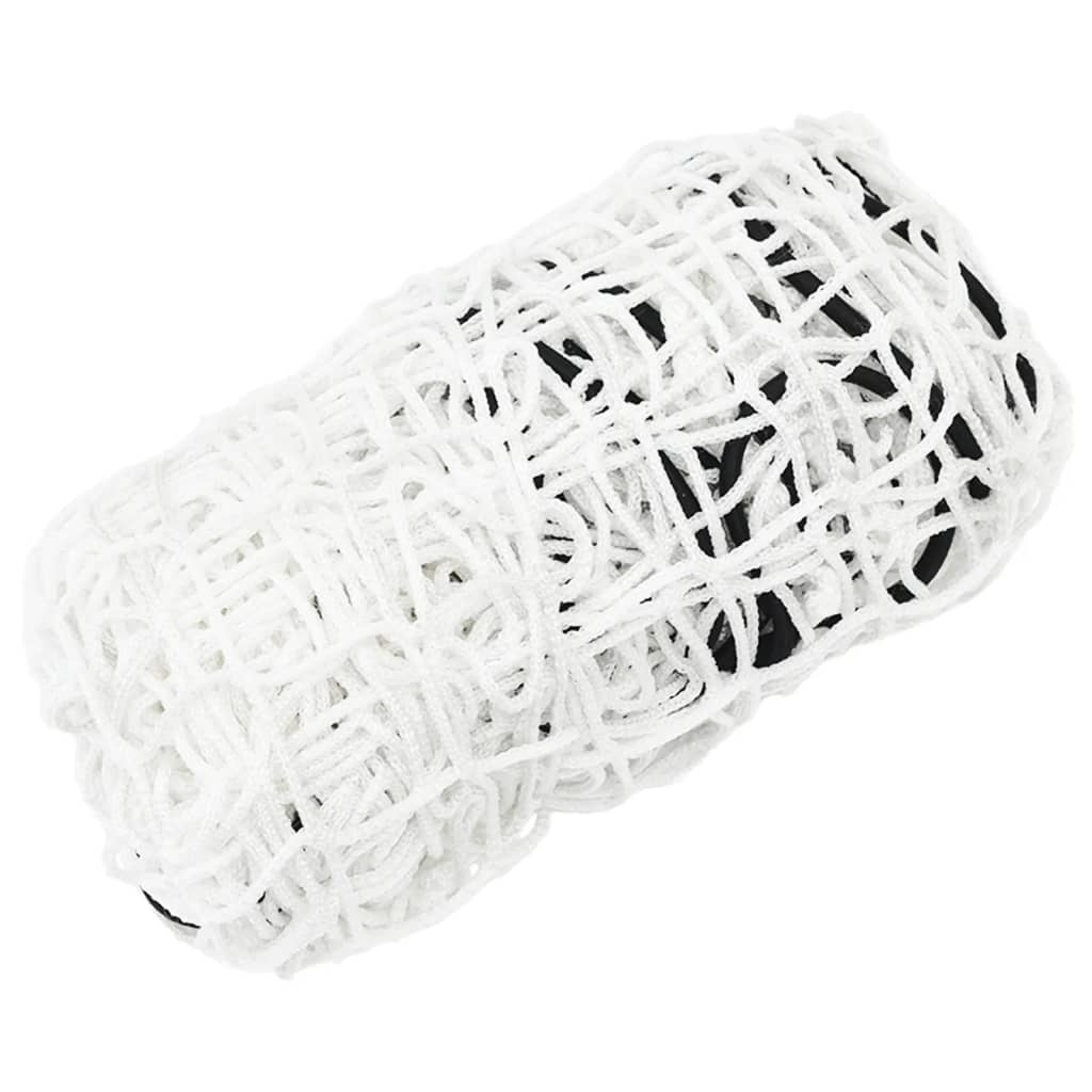 VidaXL Anhängernetz, elastisches Seil, 4 x 2,5 m, Polypropylen, Weiß
