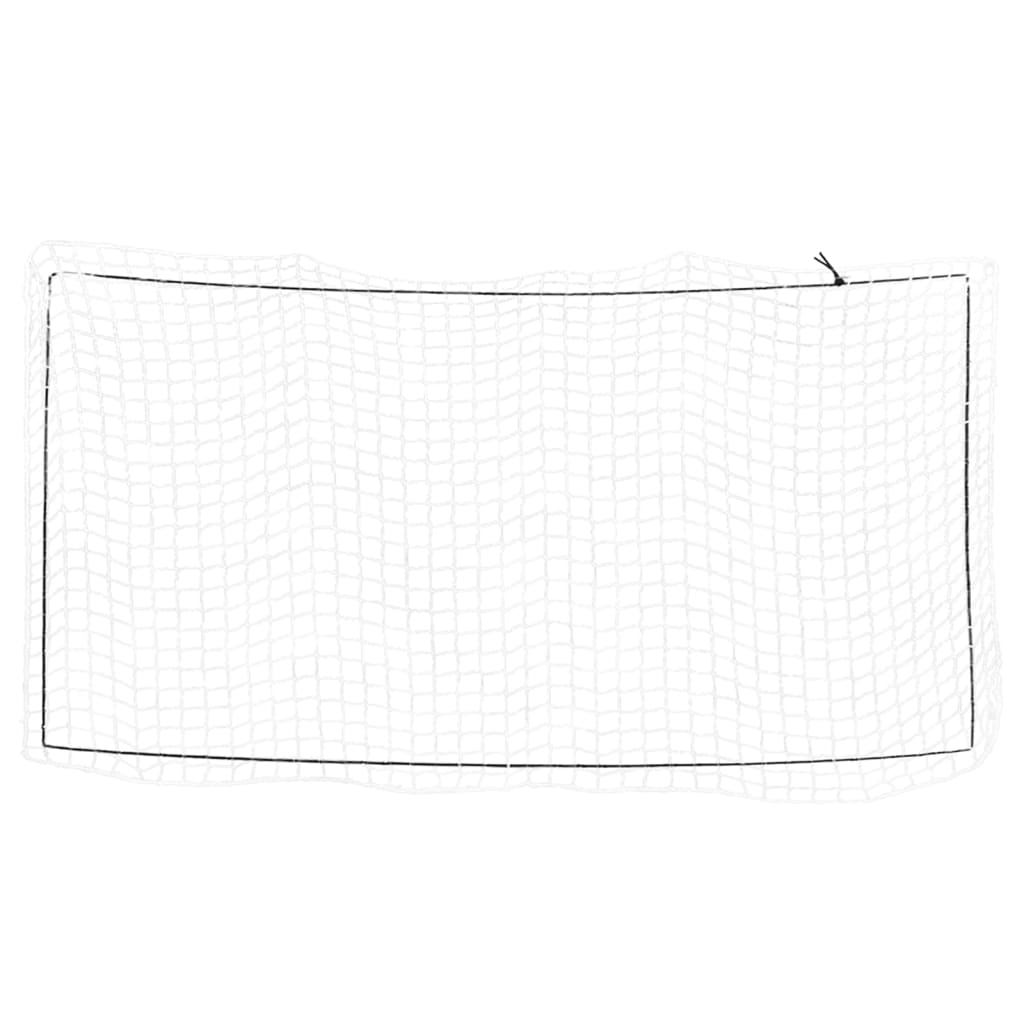 VidaXL Anhängernetz, elastisches Seil, 7 x 3,5 m, Polypropylen, Weiß