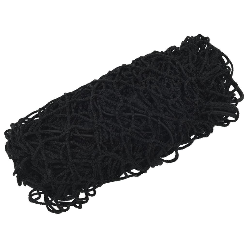 Vidaxl aanhangwagennet elastisch touw 5x3 m polypropeen zwart