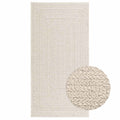 VidaXL Bodenteppich Zizur für drinnen und draußen, 80 x 150 cm, Jute-Optik