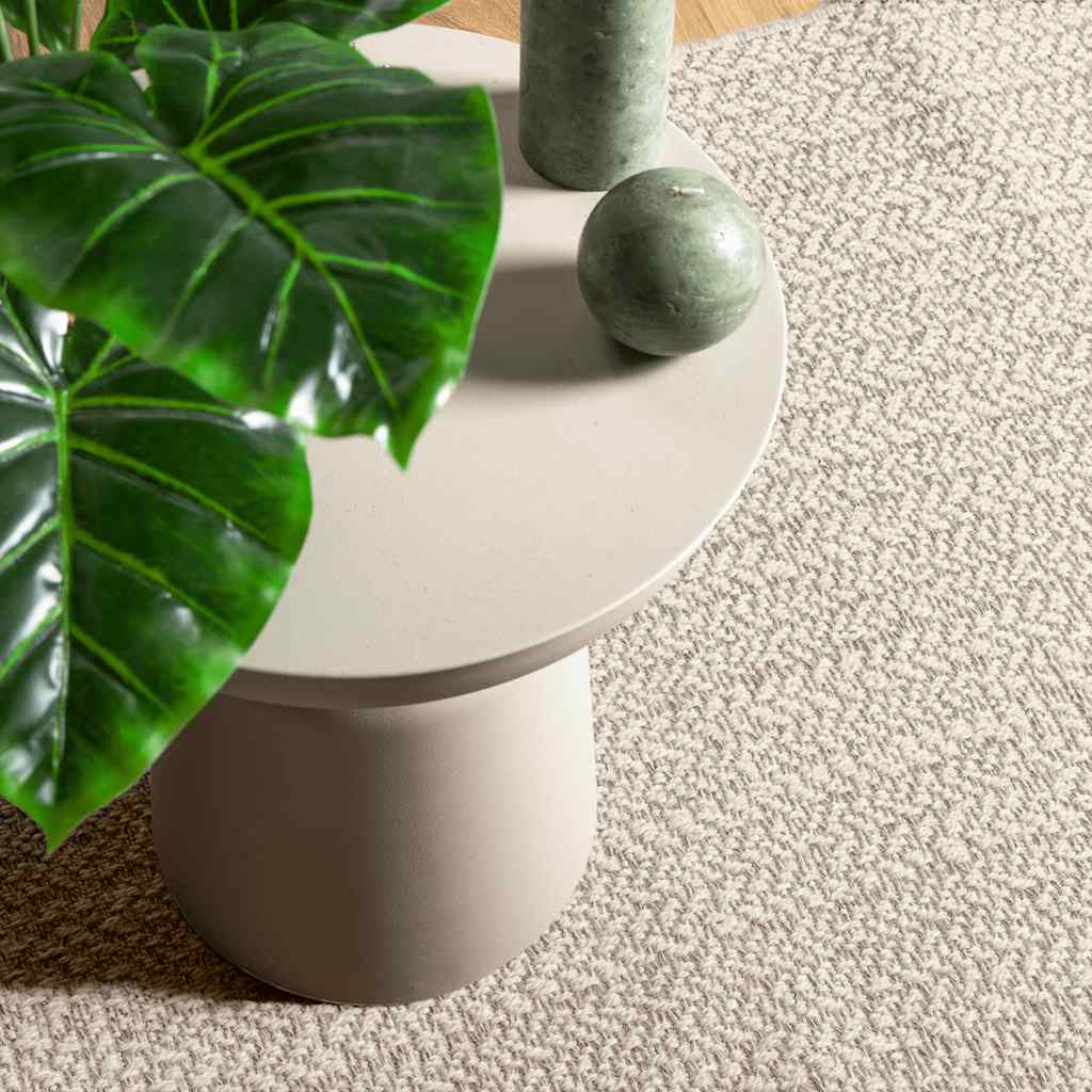 VidaXL Bodenteppich Zizur für drinnen und draußen, 140 x 200 cm, Jute-Optik