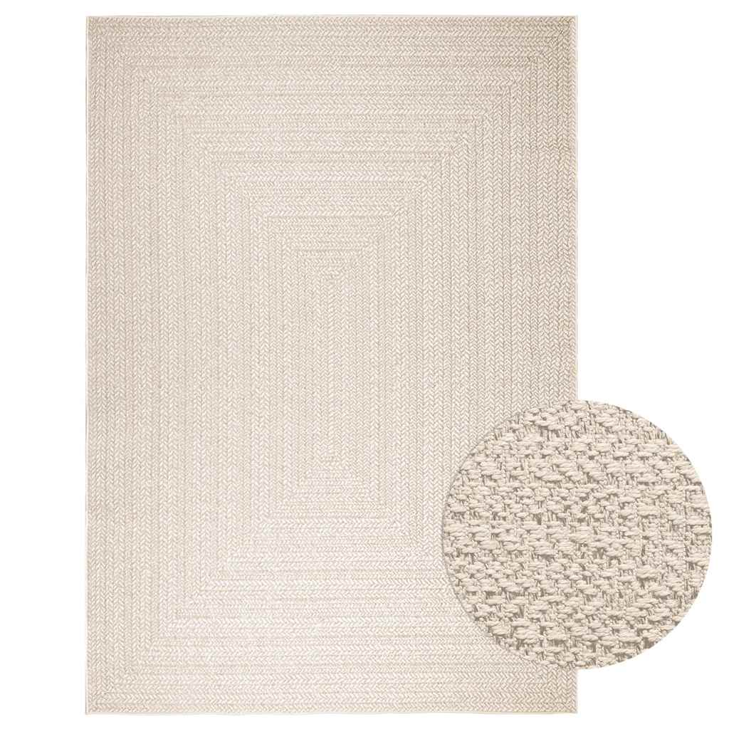 VidaXL Teppich Zizur Raum innen und außenhalb 200x290 cm Jute Look
