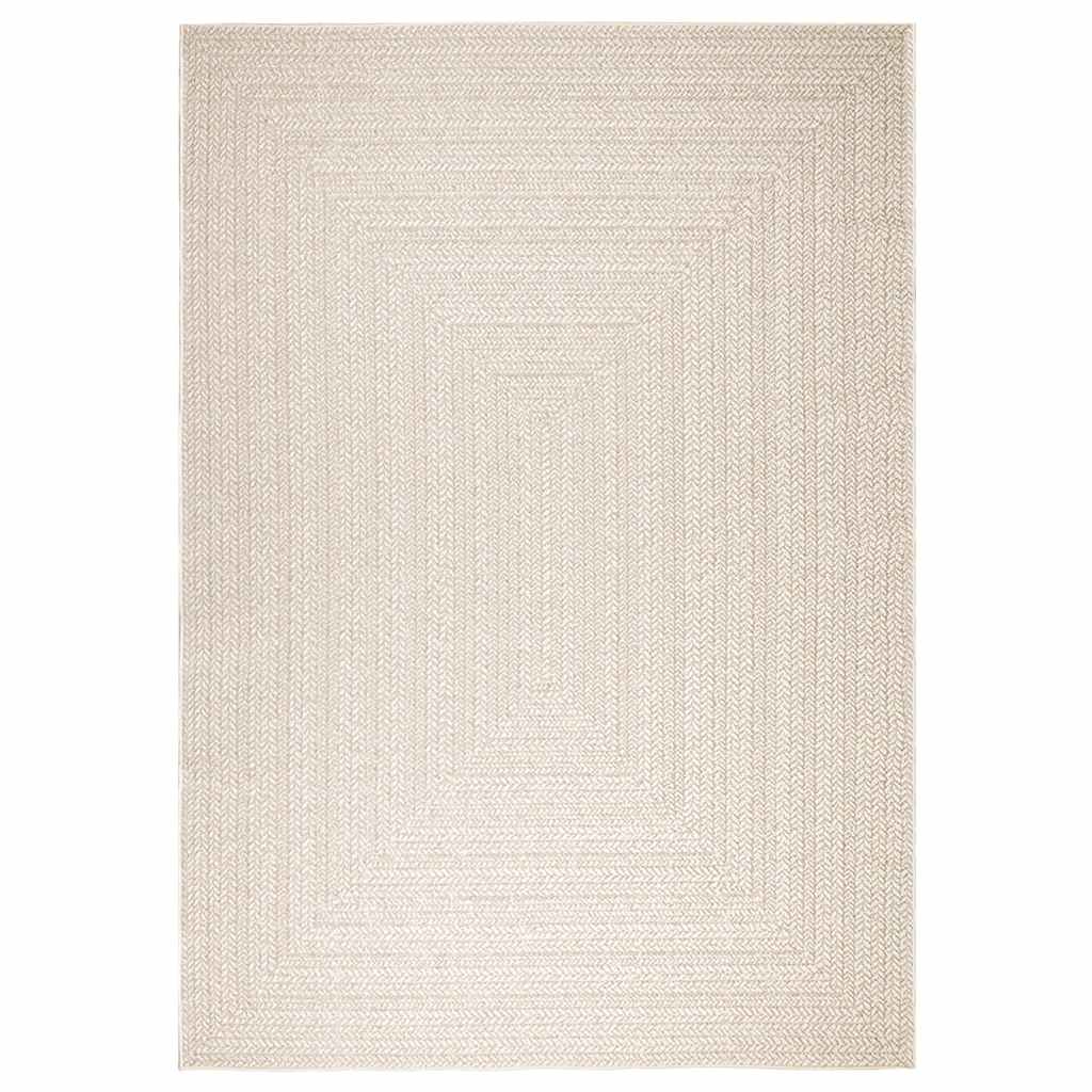 VidaXL Teppich Zizur Raum innen und außenhalb 200x290 cm Jute Look