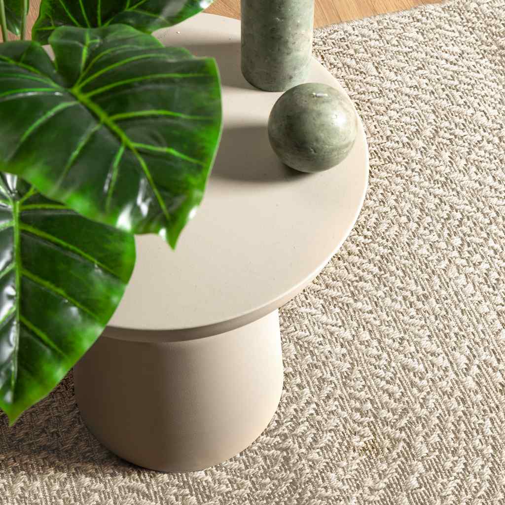 VidaXL Bodenteppich Zizur für drinnen und draußen, 80 x 150 cm, Jute-Optik