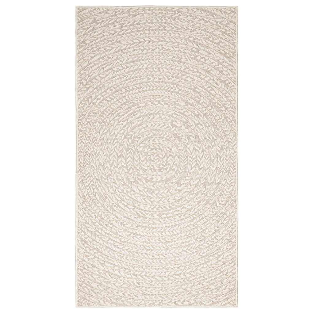 VidaXL Bodenteppich Zizur für drinnen und draußen, 80 x 150 cm, Jute-Optik