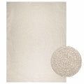 Vidaxl vloerkleed zizur room binnen en buiten 240x340 cm jute look