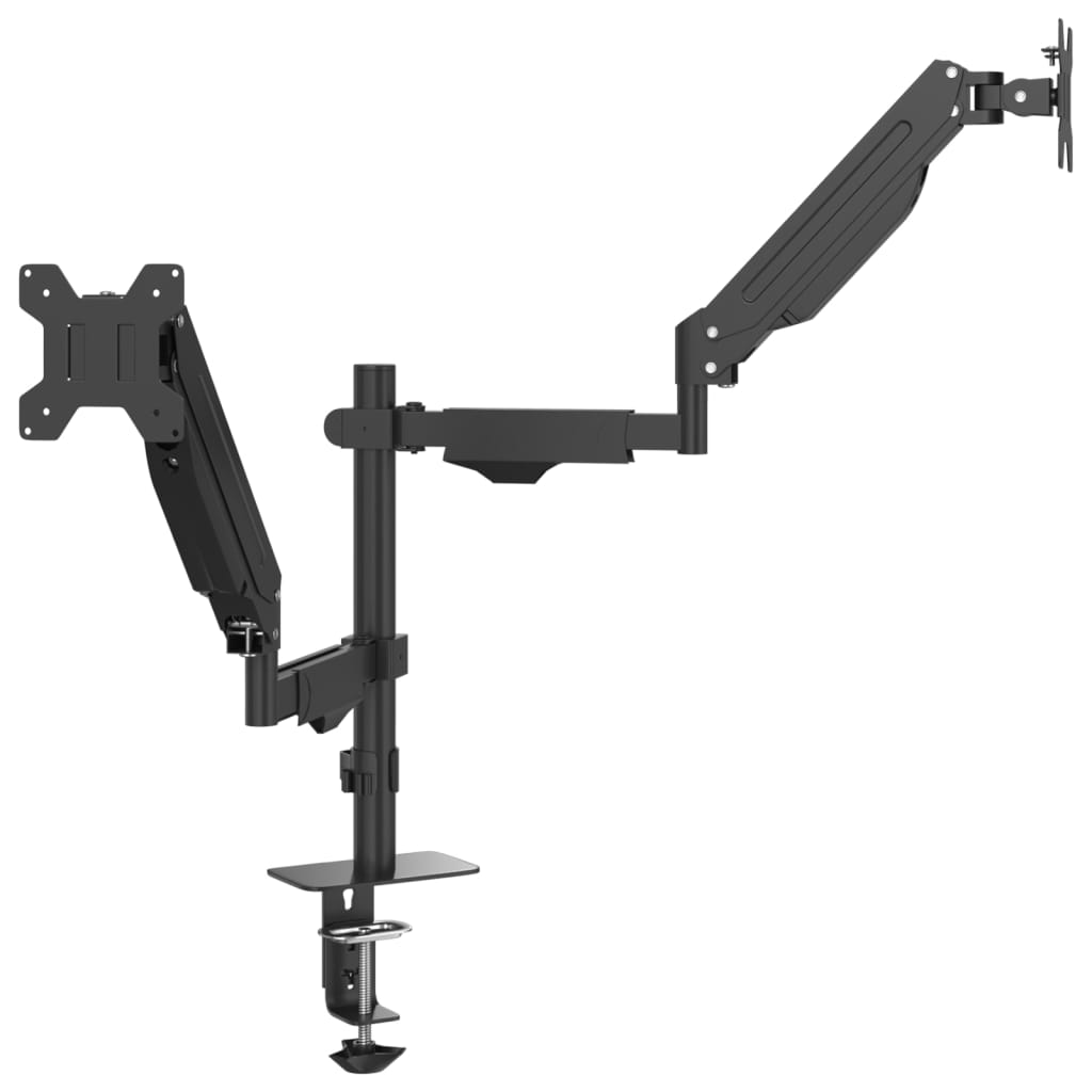 VidaXL Monitorhalterung für 27-Zoll-Bildschirme, Gasfeder 20 kg