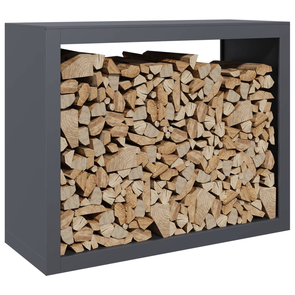 VIDAXL -Kamin 100x40x80 cm Stahl Anthrazit -lackiert