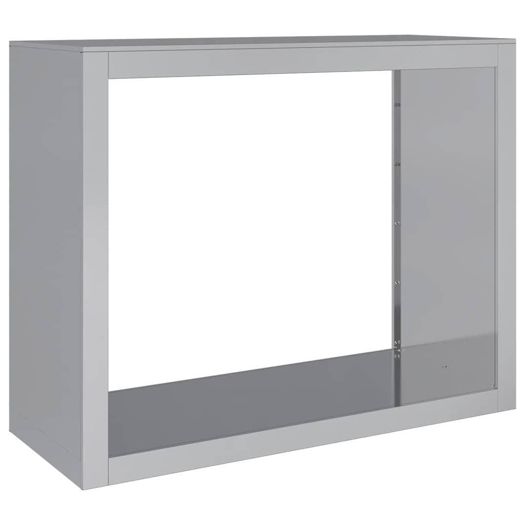 VIDAXL - Kamin 100x40x80 cm verzinkter Stahl