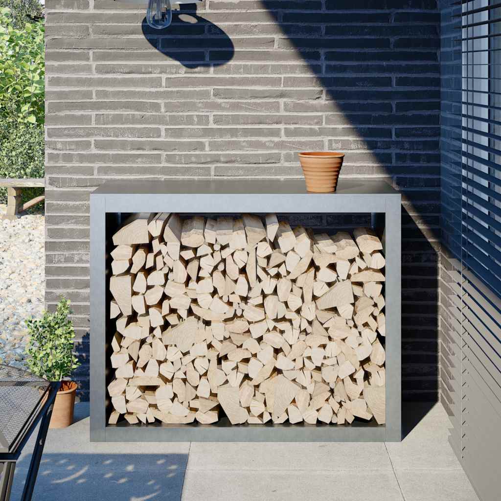 VIDAXL - Kamin 100x40x80 cm verzinkter Stahl