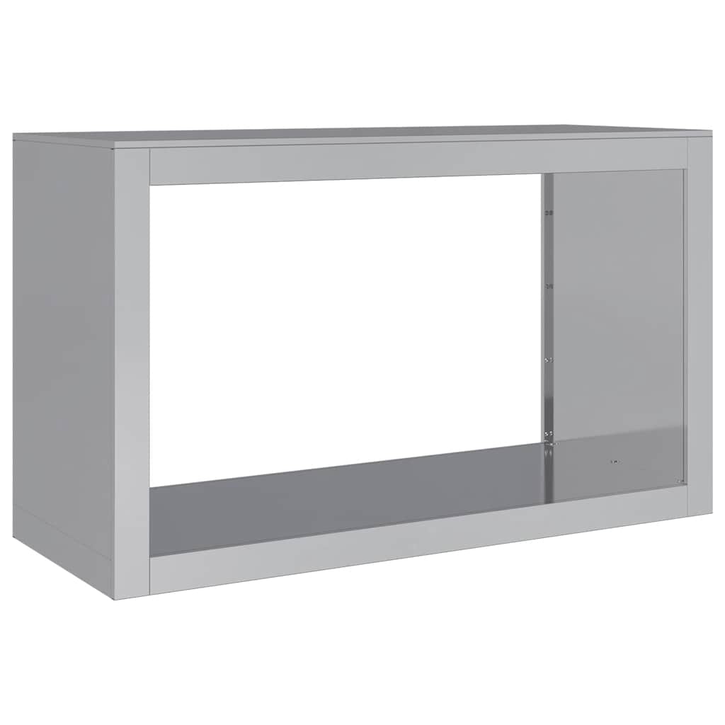 Vidaxxl -Kamin 100x40x60 cm verzinkter Stahl