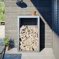 VIDAXL - Kamin 60x40x100 cm verzinkter Stahl