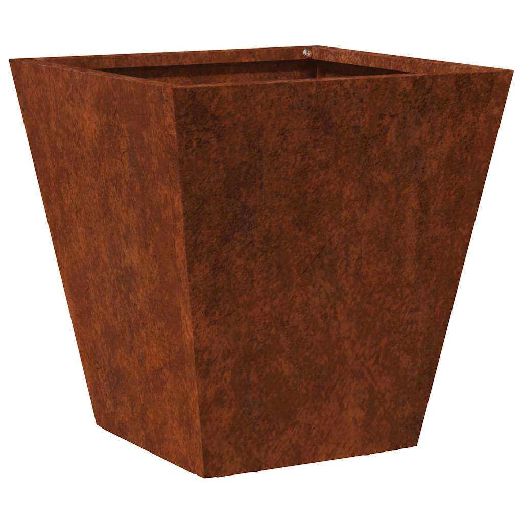 VidaXL Pflanzkübel 30x30x30 cm, witterungsbeständiger Stahl