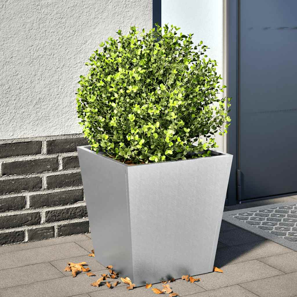 VidaXL Pflanzenbank 40x40x40 cm, verzinkter Stahl