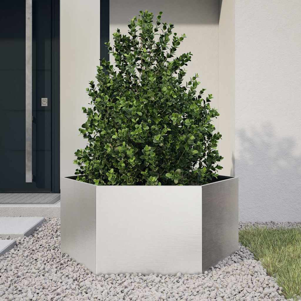 Vidaxx Plannet Henhoek 104x90x45 cm Edelstahl
