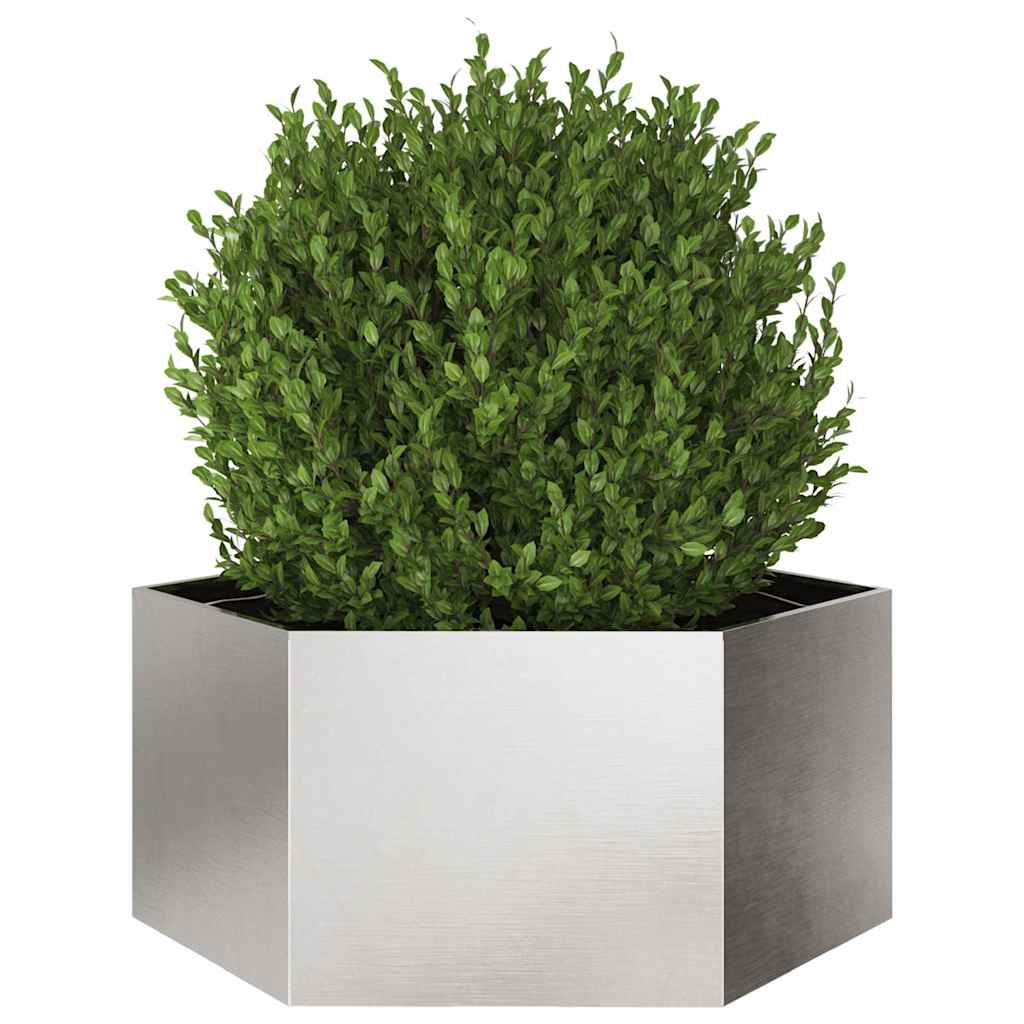 Vidaxx Plannet Henhoek 104x90x45 cm Edelstahl