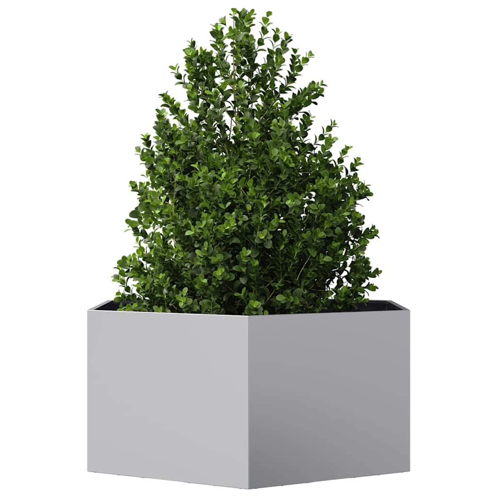 VIDAXL - Pflanzer Bennet Sechseck 104x90x45 cm verzinkter Stahl