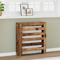 VIDAXL -Heizkörperkonstruktion 78x20x82 cm verarbeitetes Holz altes Holz