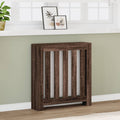 Vidaxl radiatorombouw 78x20x82 cm bewerkt hout bruin eikenkleurig