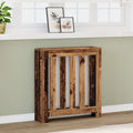 VIDAXL -Heizkörperkonstruktion 78x20x82 cm verarbeitetes Holz altes Holz