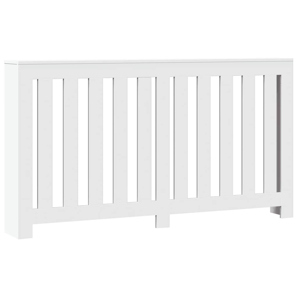 Vidaxl radiatorombouw 149x20x82 cm bewerkt hout wit